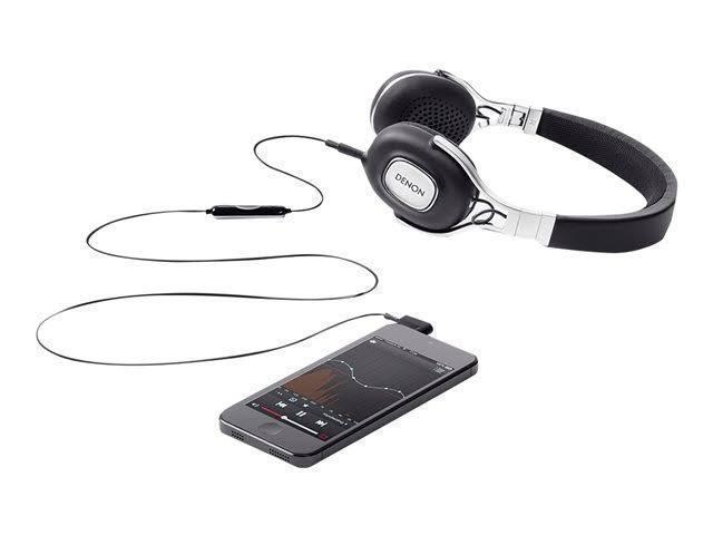 Denon AH-MM200BK Music Maniac On-Ear Headphones