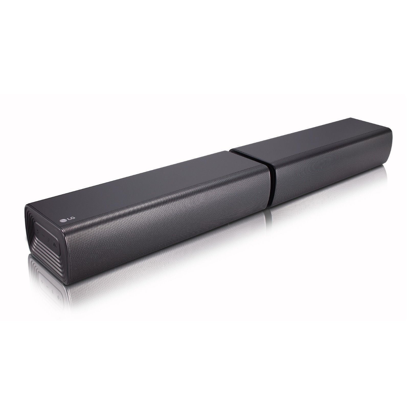 LG SJ7 Sound Bar Flex Dual Speaker System with Wireless Subwoofer