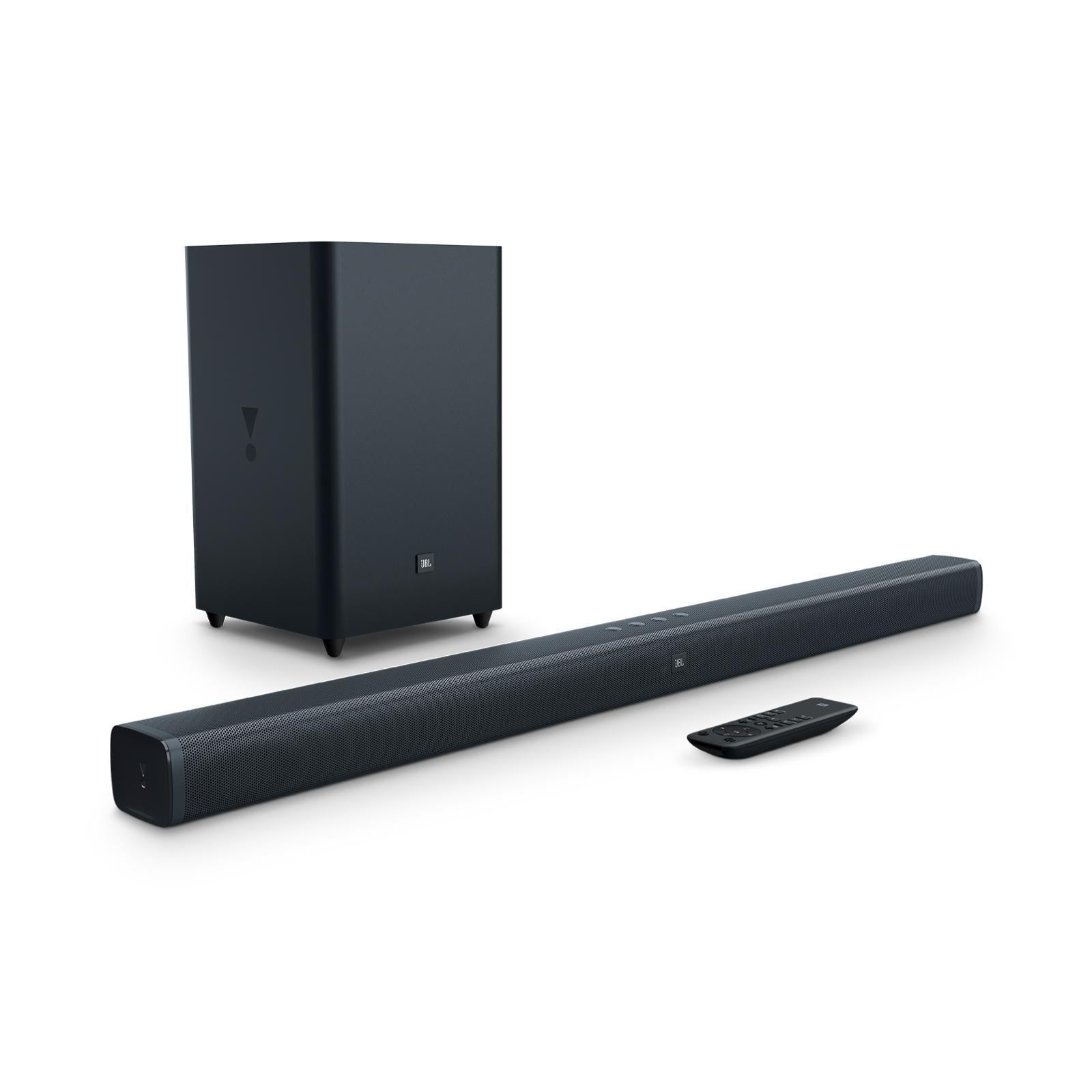 JBL Bar 2.1 Home Theater Starter System with Sound Bar and Wireless Subwoofer with Bluetooth