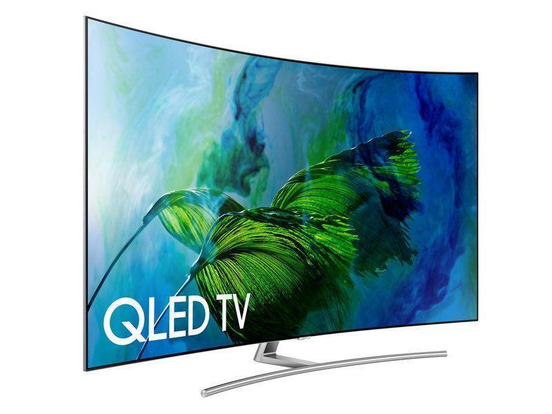Samsung QN55Q8C Curved 55-Inch 4K Ultra HD Smart QLED TV