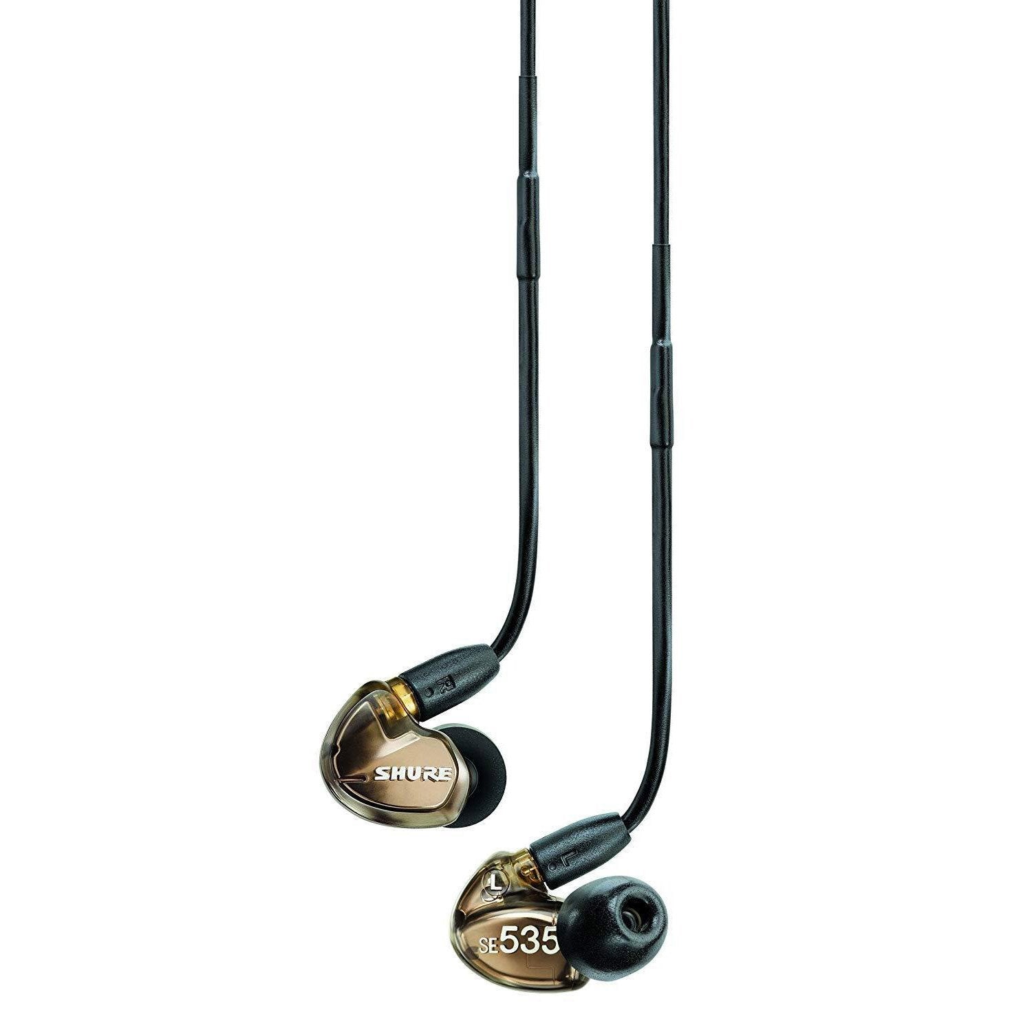 Shure SE535-V Sound Isolating Earphones with Triple High Definition MicroDrivers