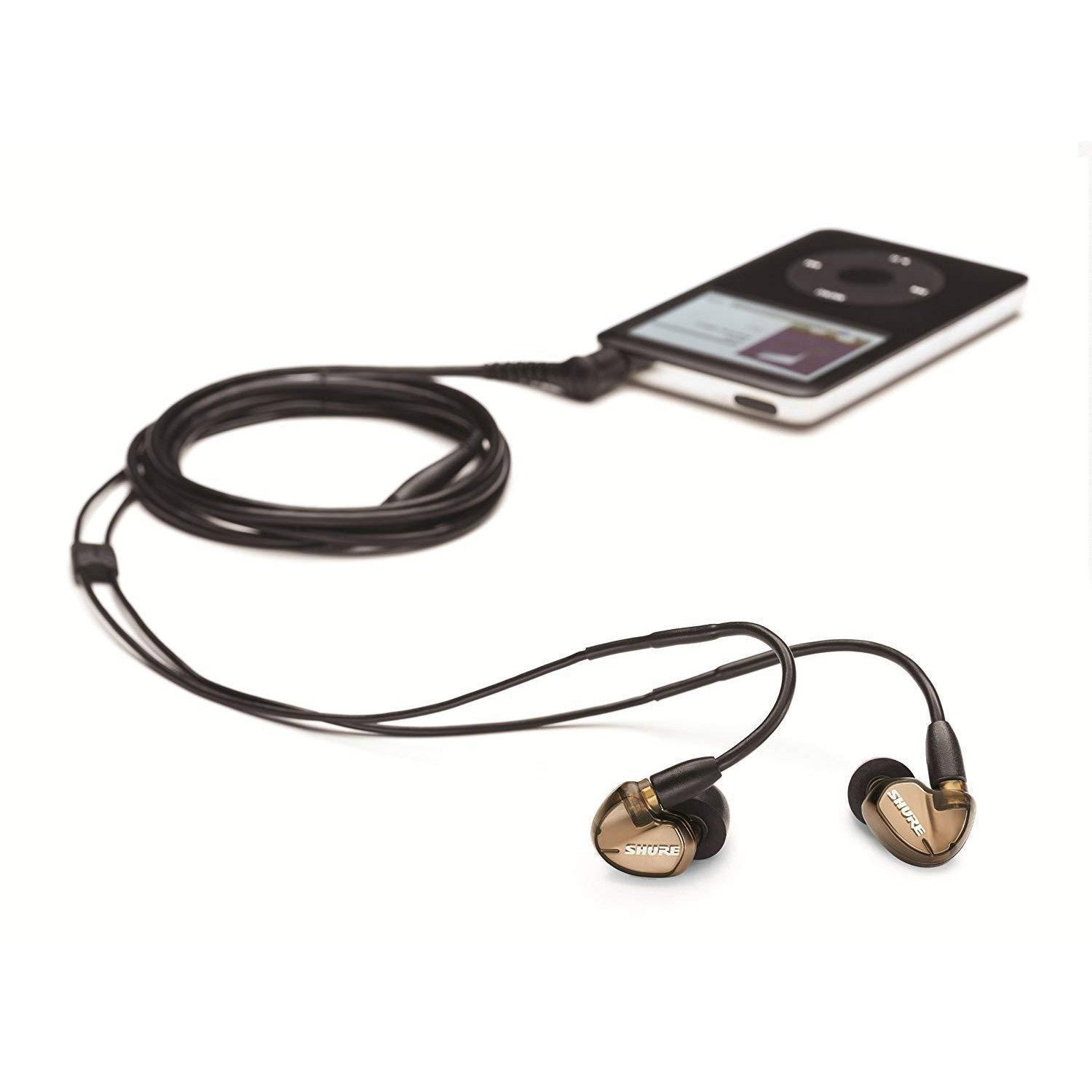Shure SE535-V Sound Isolating Earphones with Triple High Definition MicroDrivers