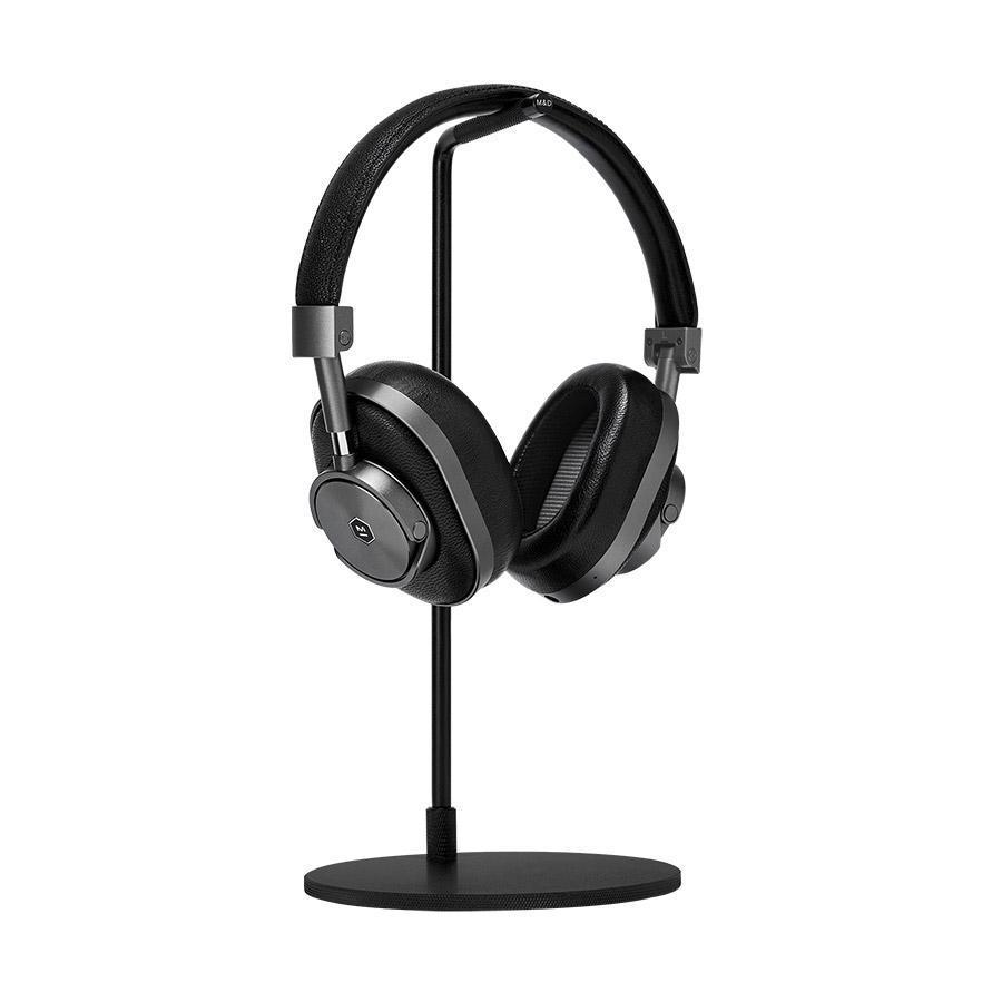Master Dynamic MW60 Wireless Over-Ear Headphones with Headphone Stand #color_black