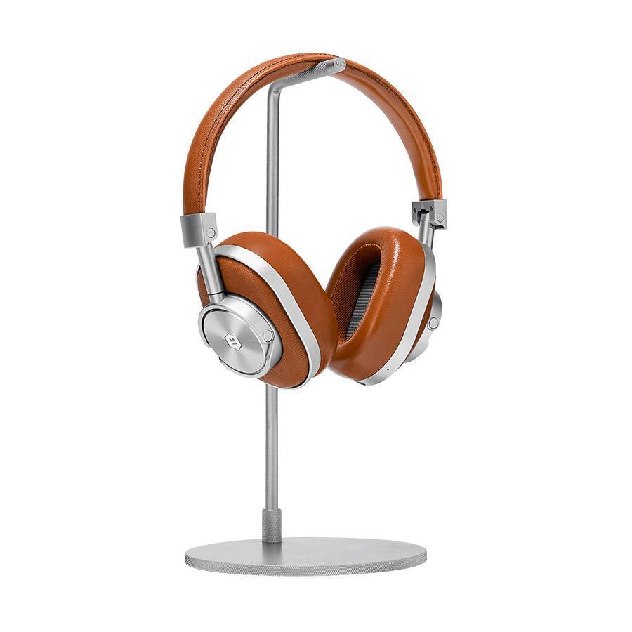 Master Dynamic MW60 Wireless Over-Ear Headphones with Headphone Stand #color_brown
