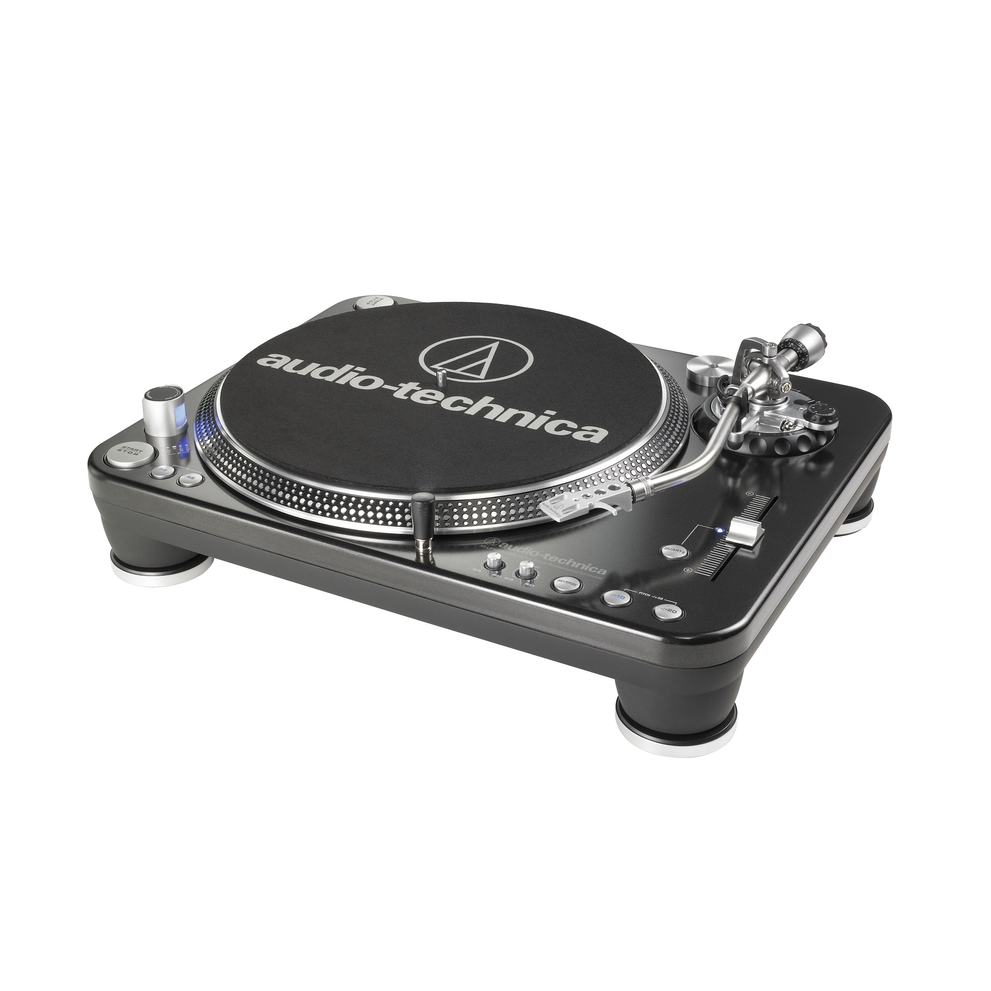 Audio-Technica AT-LP1240-USBXP Direct-Drive Professional DJ Turntable, USB & Analog