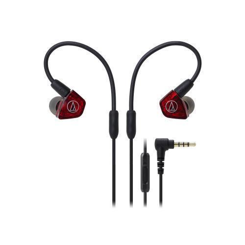 Audio-Technica ATH-LS200iS In-Ear Dual Armature Driver Headphones with In-line Mic & Control